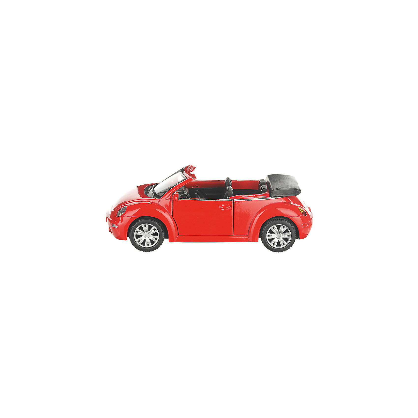 фото Коллекционная машинка Serinity Toys Volkswagen Beetle кабриолет, красная