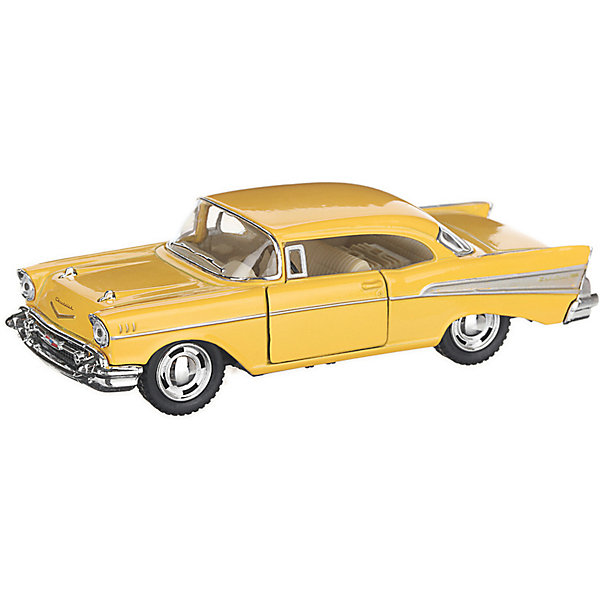 фото Коллекционная машинка serinity toys chevrolet bel air, жёлтая