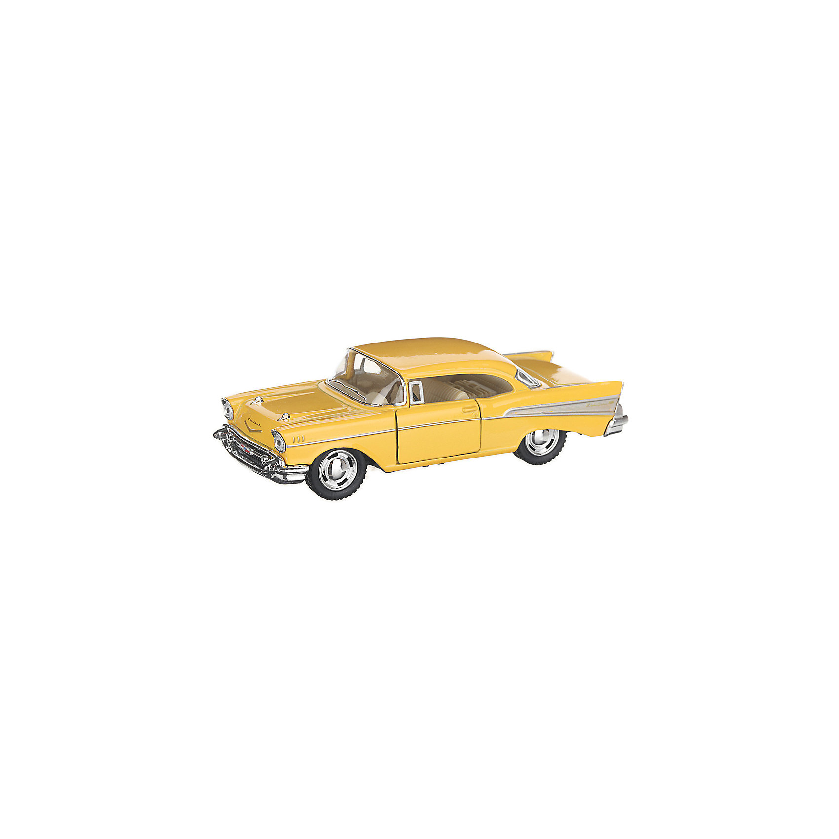 фото Коллекционная машинка serinity toys chevrolet bel air, жёлтая