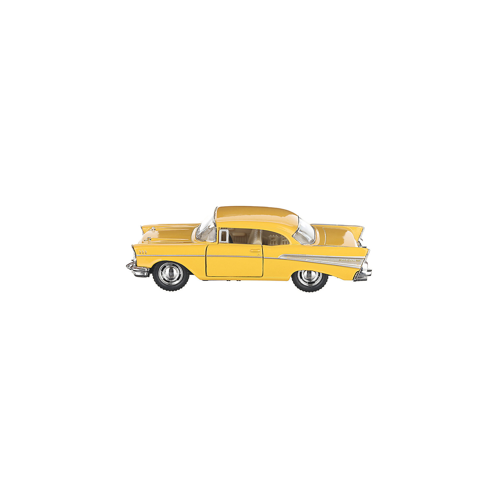 фото Коллекционная машинка serinity toys chevrolet bel air, жёлтая