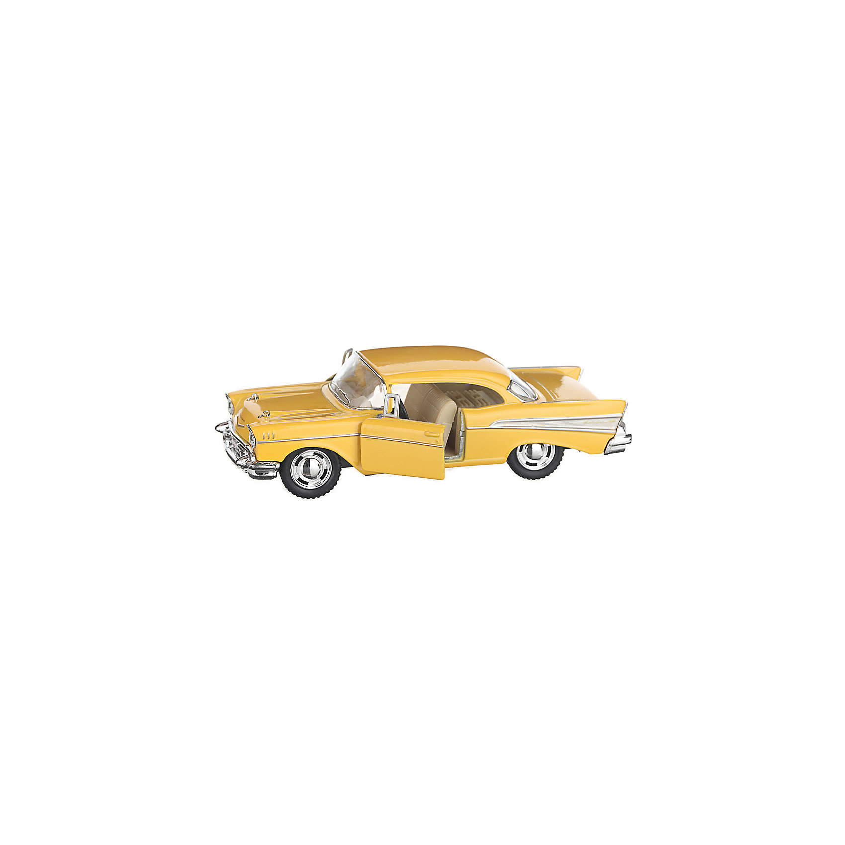 фото Коллекционная машинка serinity toys chevrolet bel air, жёлтая