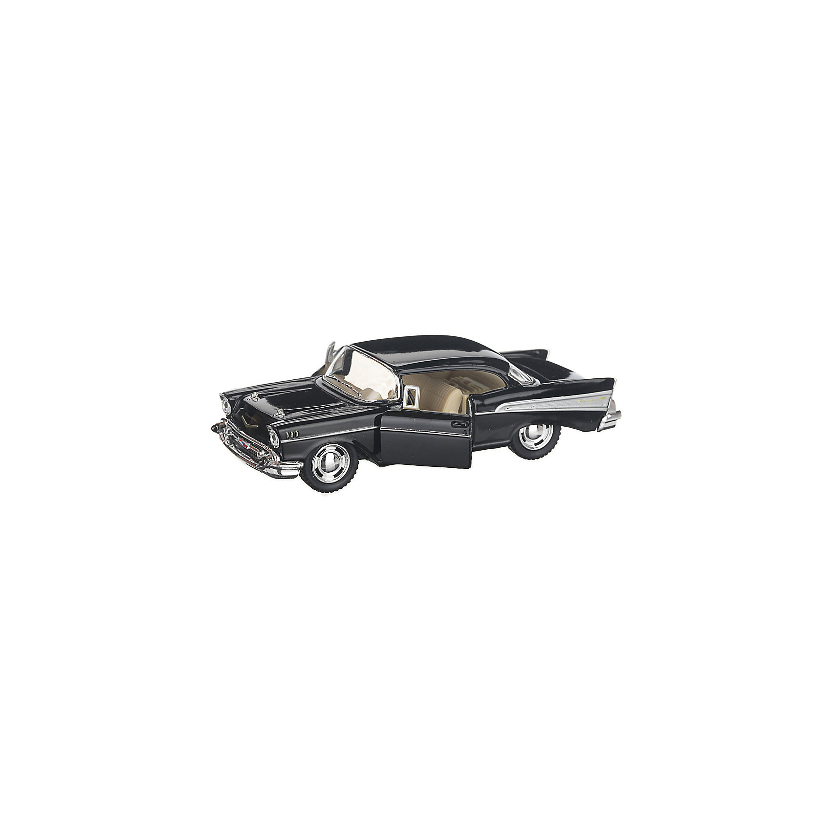 фото Коллекционная машинка serinity toys chevrolet bel air, чёрная