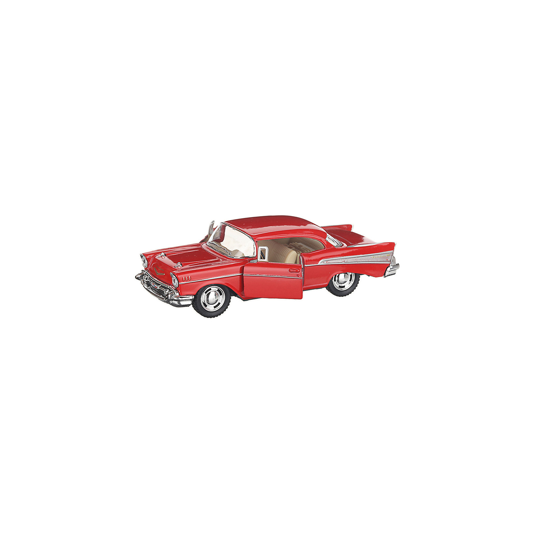 фото Коллекционная машинка serinity toys chevrolet bel air, красная