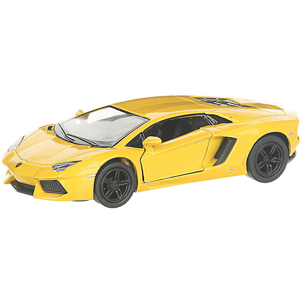 фото Коллекционная машинка serinity toys lamborghini aventador lp700-4, жёлтая