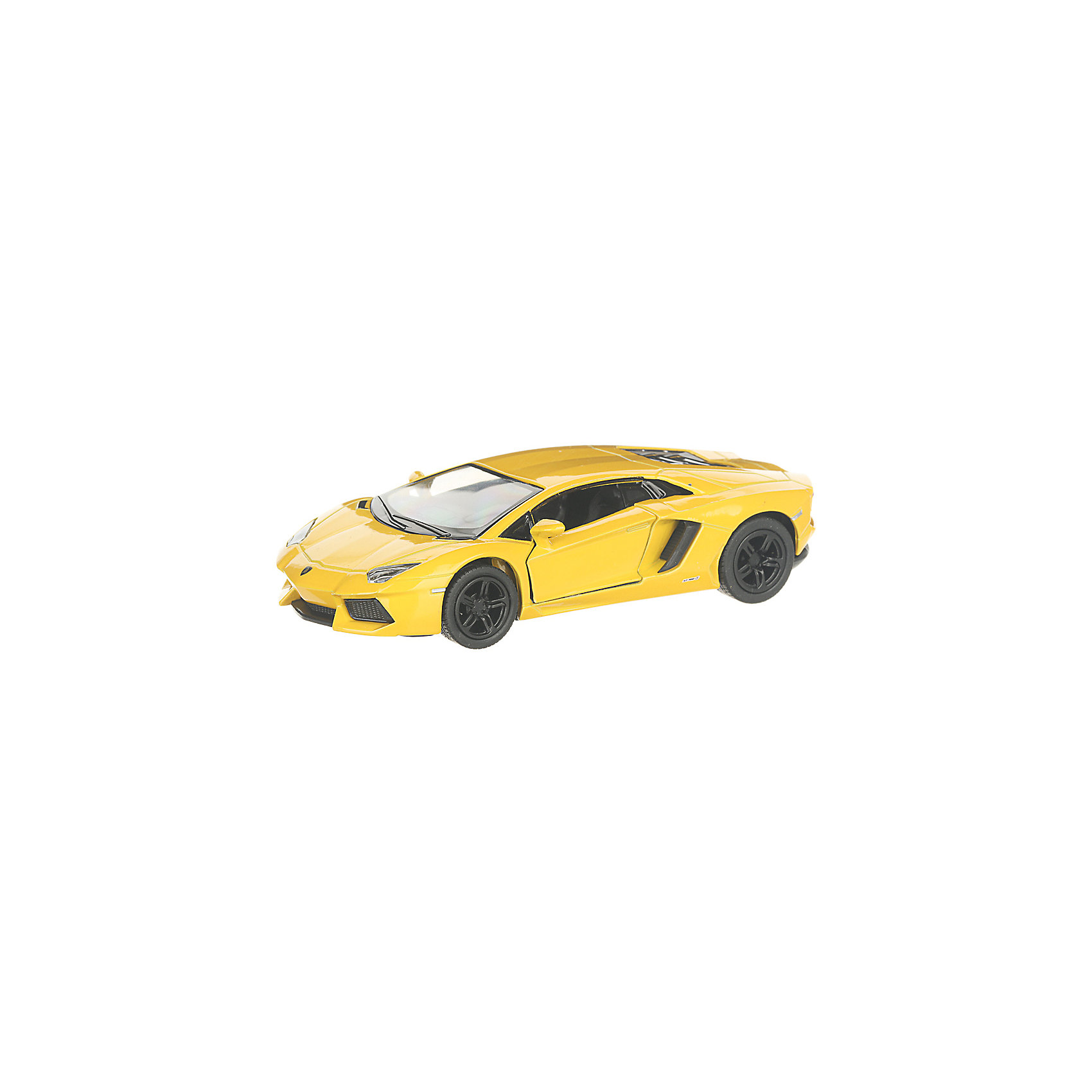 фото Коллекционная машинка serinity toys lamborghini aventador lp700-4, жёлтая