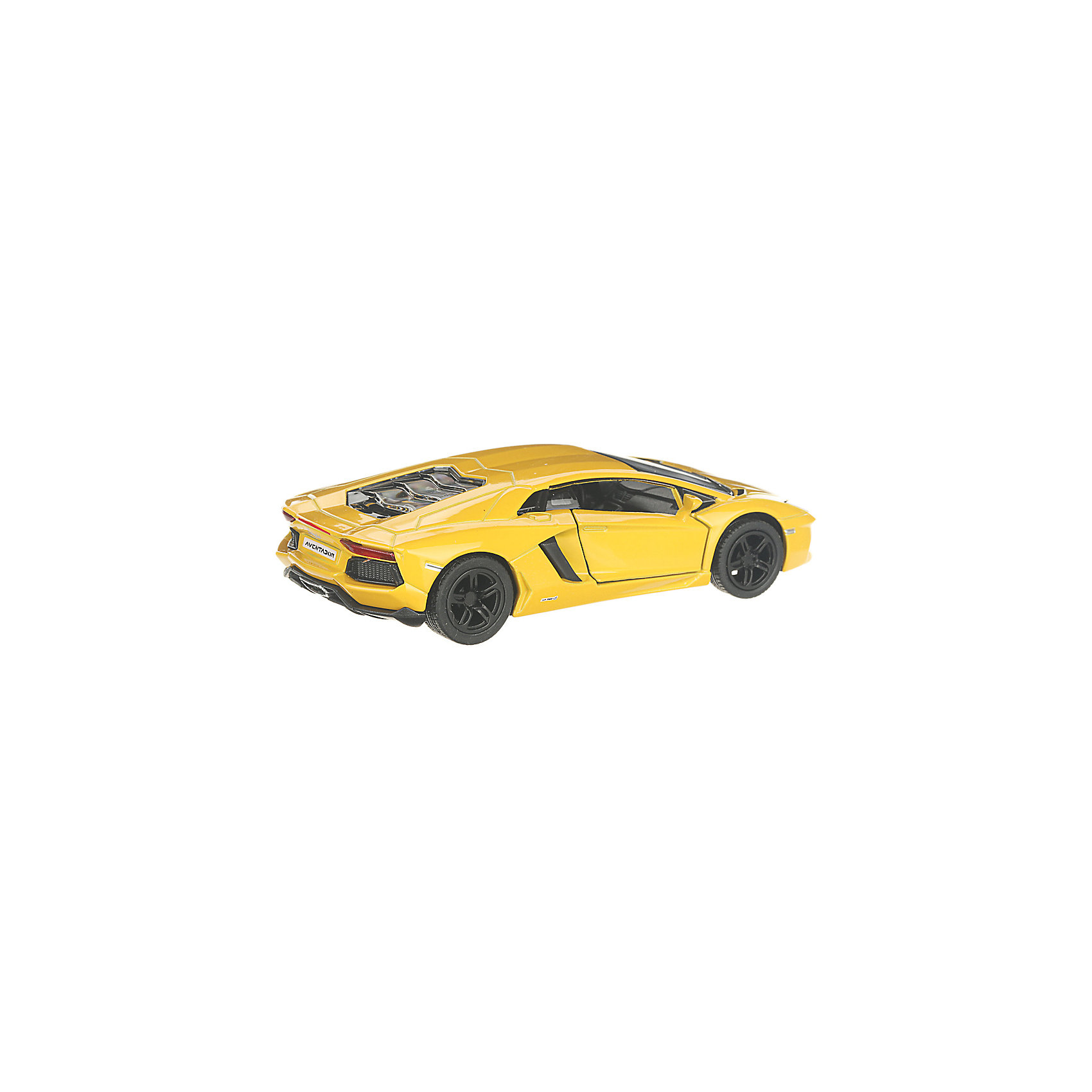 фото Коллекционная машинка serinity toys lamborghini aventador lp700-4, жёлтая