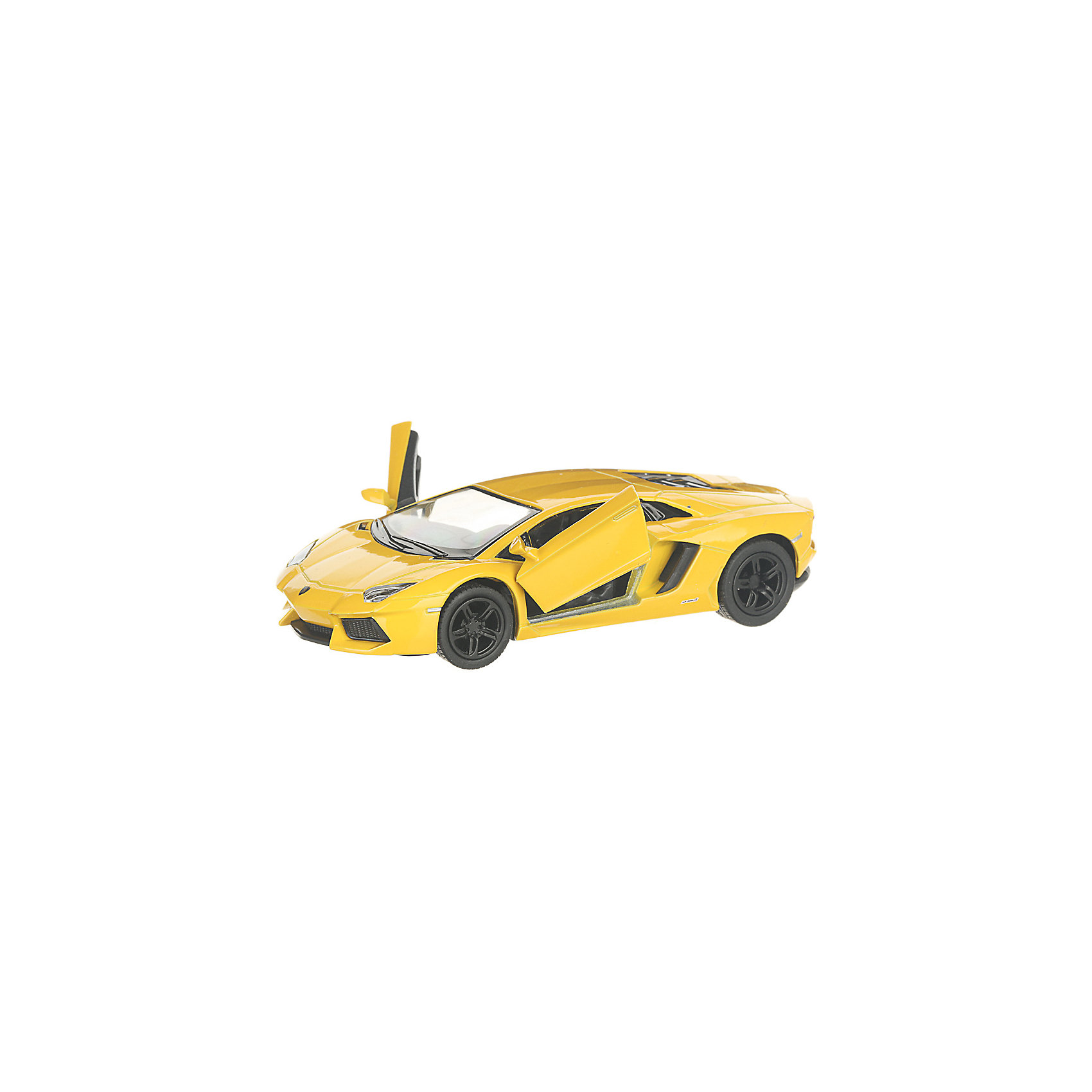 фото Коллекционная машинка serinity toys lamborghini aventador lp700-4, жёлтая