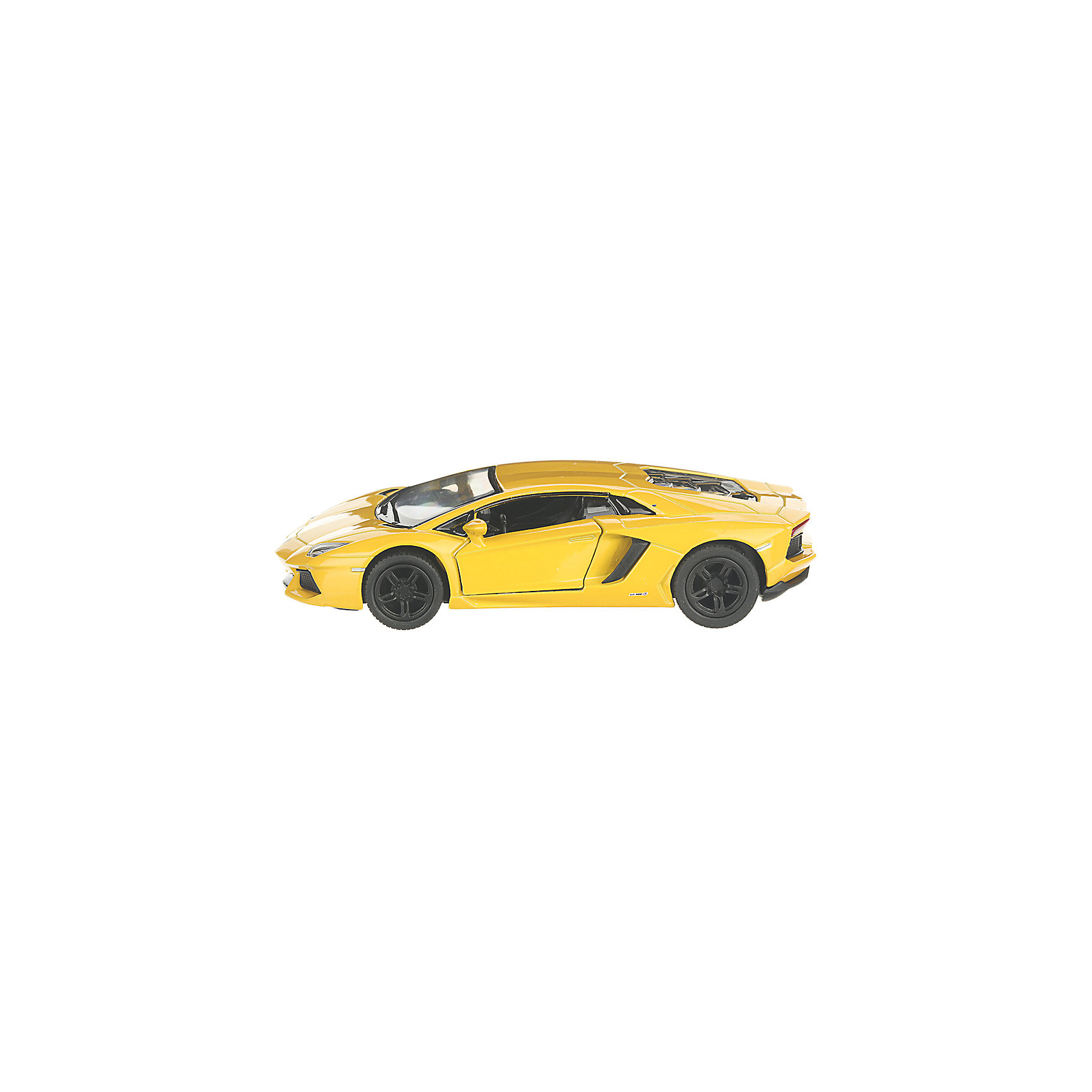 фото Коллекционная машинка serinity toys lamborghini aventador lp700-4, жёлтая