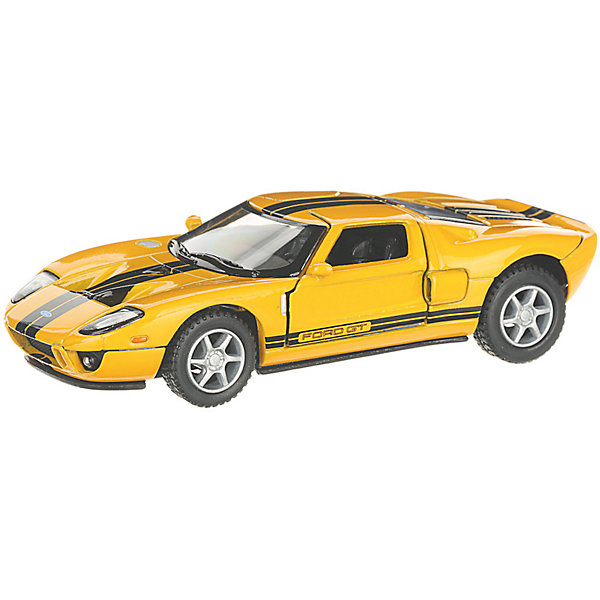 фото Коллекционная машинка serinity toys ford gt 2006, жёлтая