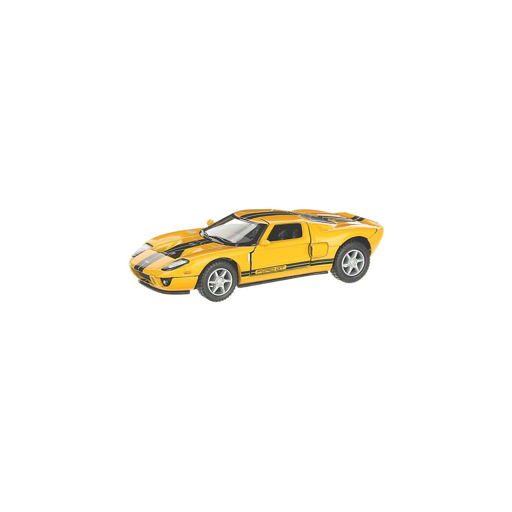 фото Коллекционная машинка serinity toys ford gt 2006, жёлтая