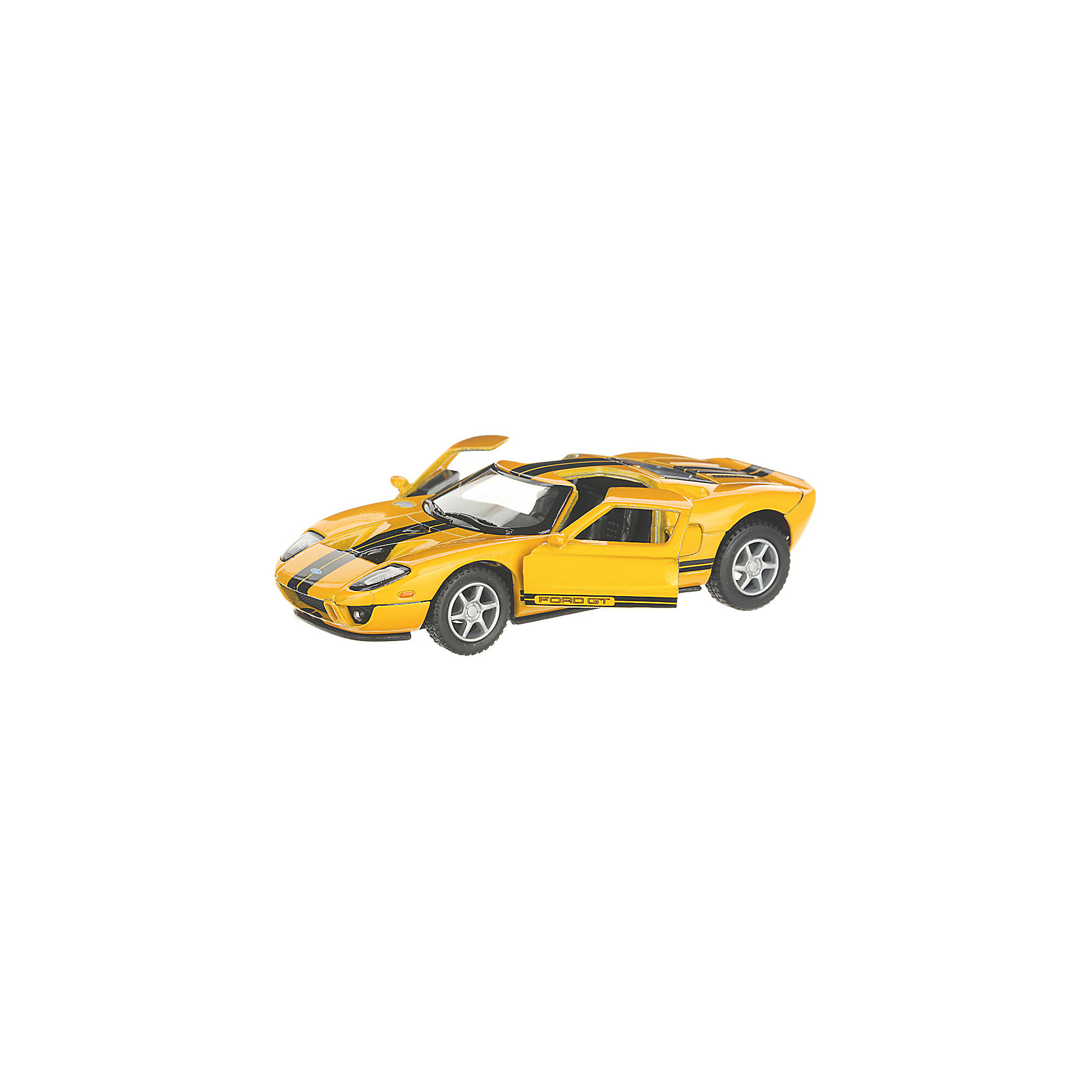 фото Коллекционная машинка serinity toys ford gt 2006, жёлтая