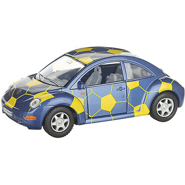 фото Коллекционная машинка serinity toys volkswagen beetle new футбольный, синяя