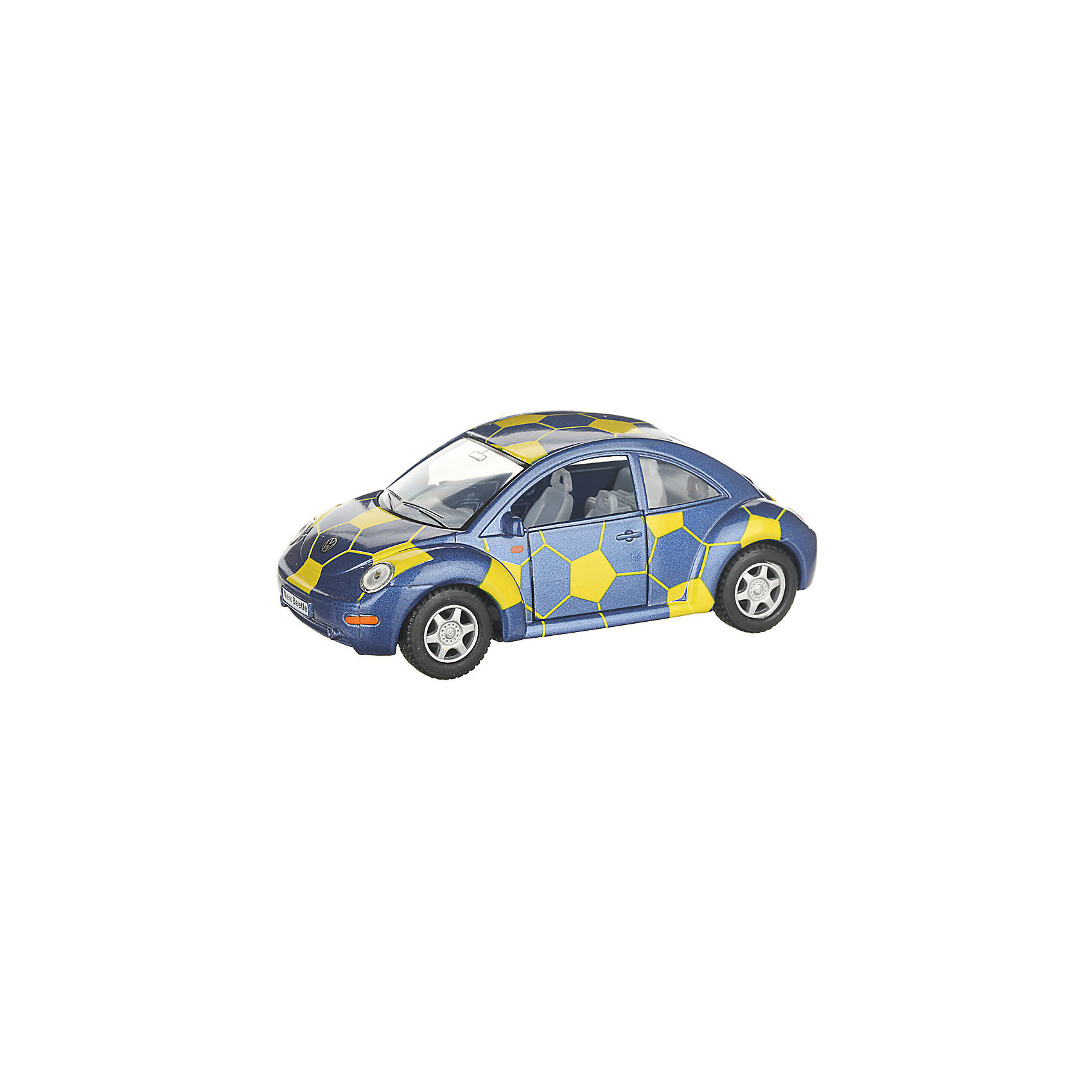 фото Коллекционная машинка serinity toys volkswagen beetle new футбольный, синяя