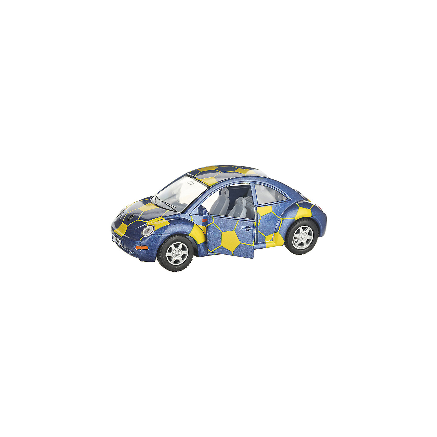 фото Коллекционная машинка serinity toys volkswagen beetle new футбольный, синяя