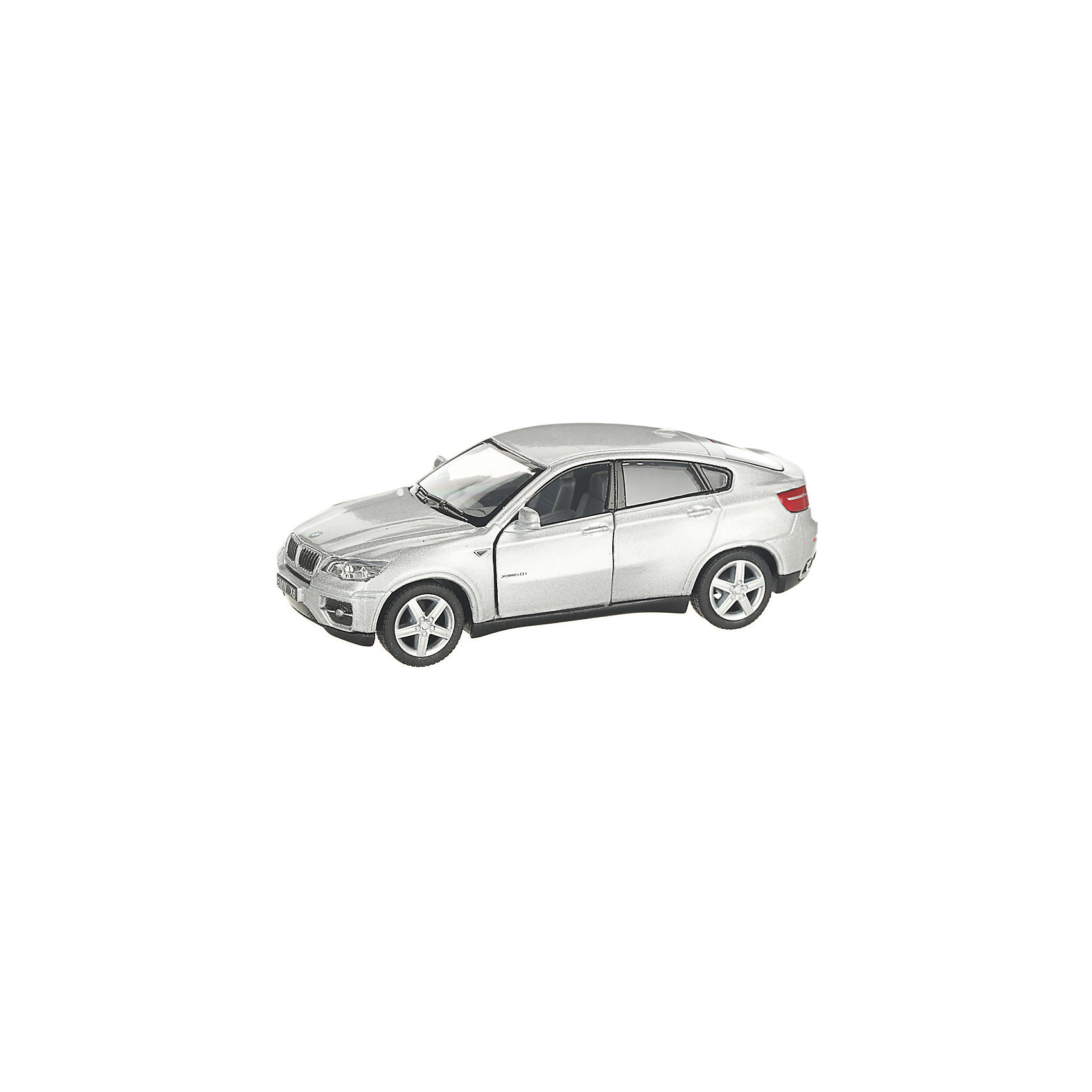 фото Коллекционная машинка Serinity Toys BMW X6, серебристая