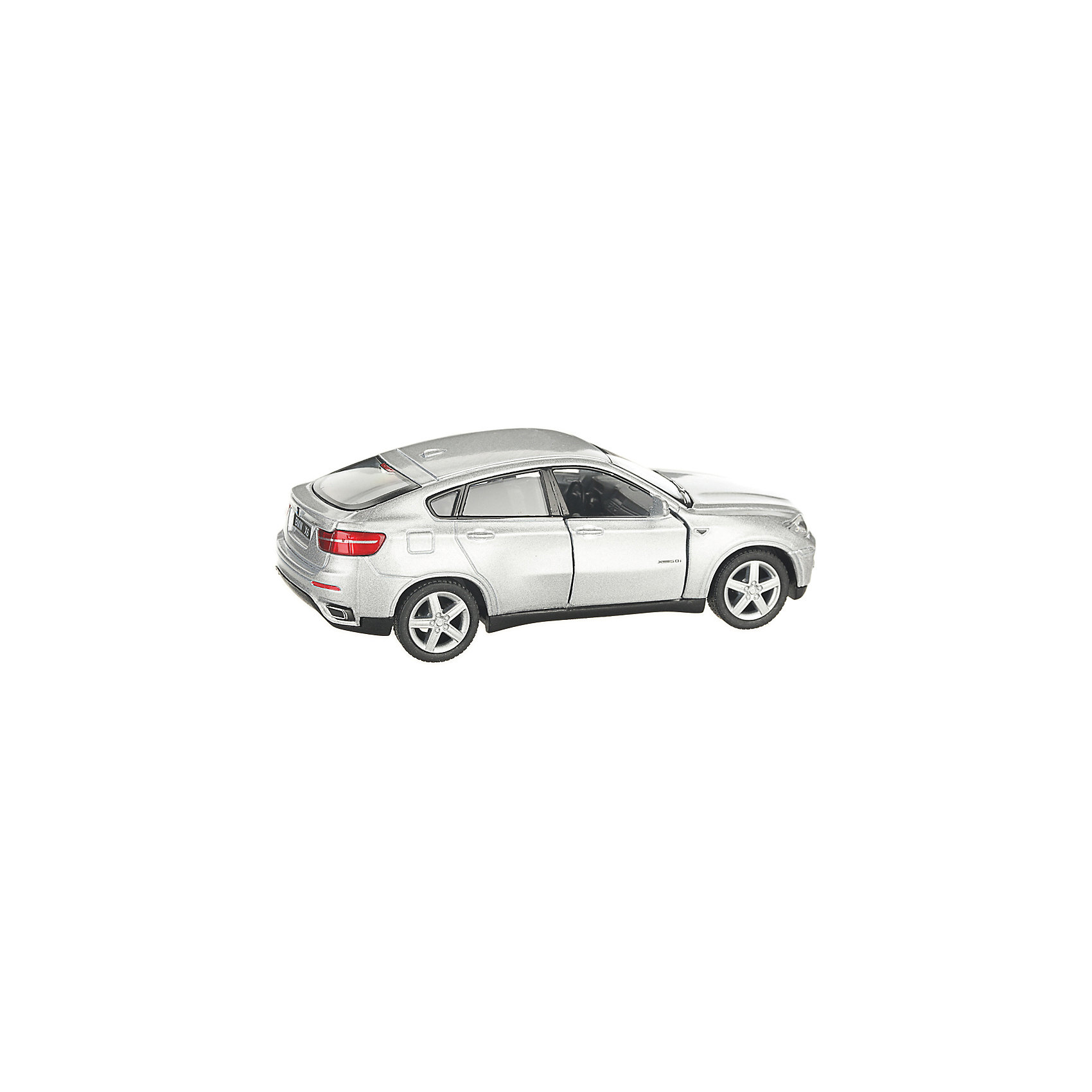 фото Коллекционная машинка Serinity Toys BMW X6, серебристая