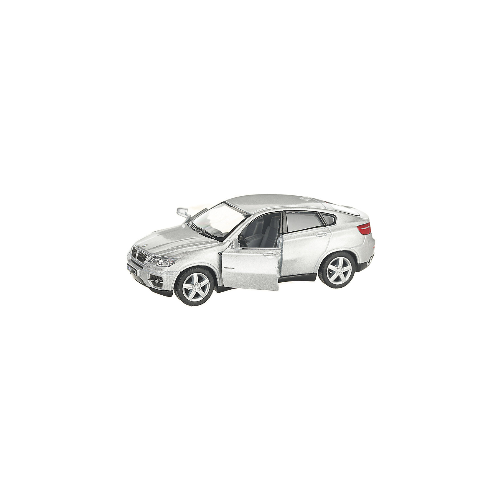 фото Коллекционная машинка Serinity Toys BMW X6, серебристая