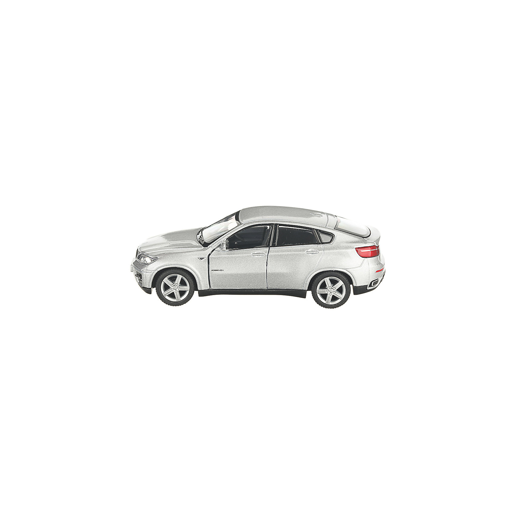 фото Коллекционная машинка Serinity Toys BMW X6, серебристая