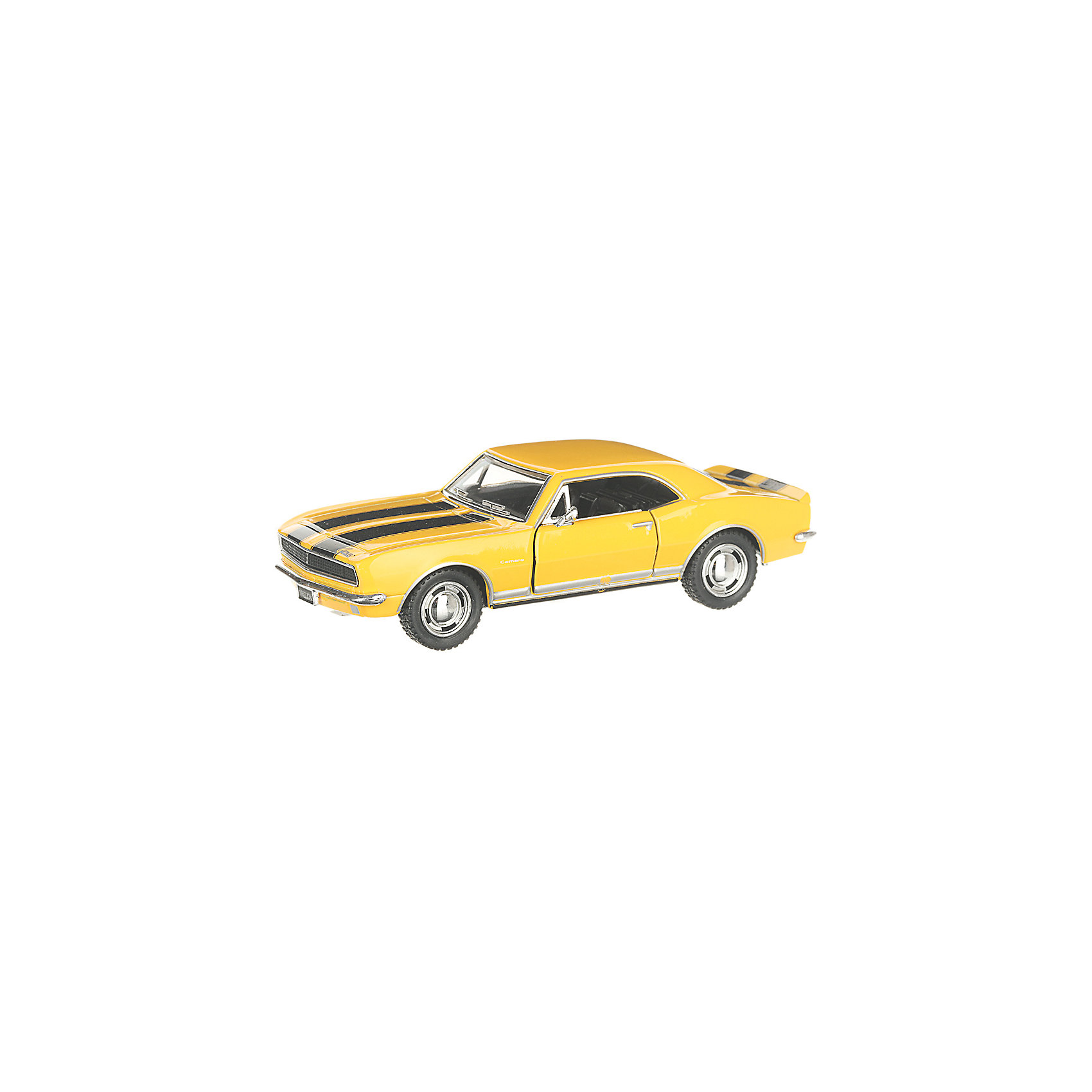 фото Коллекционная машинка serinity toys 1967 chevrolet camaro z/28, жёлтая