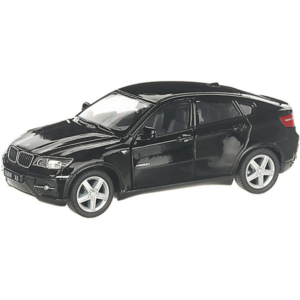 

Металлическая машинка Serinity Toys BMW X6, чёрная