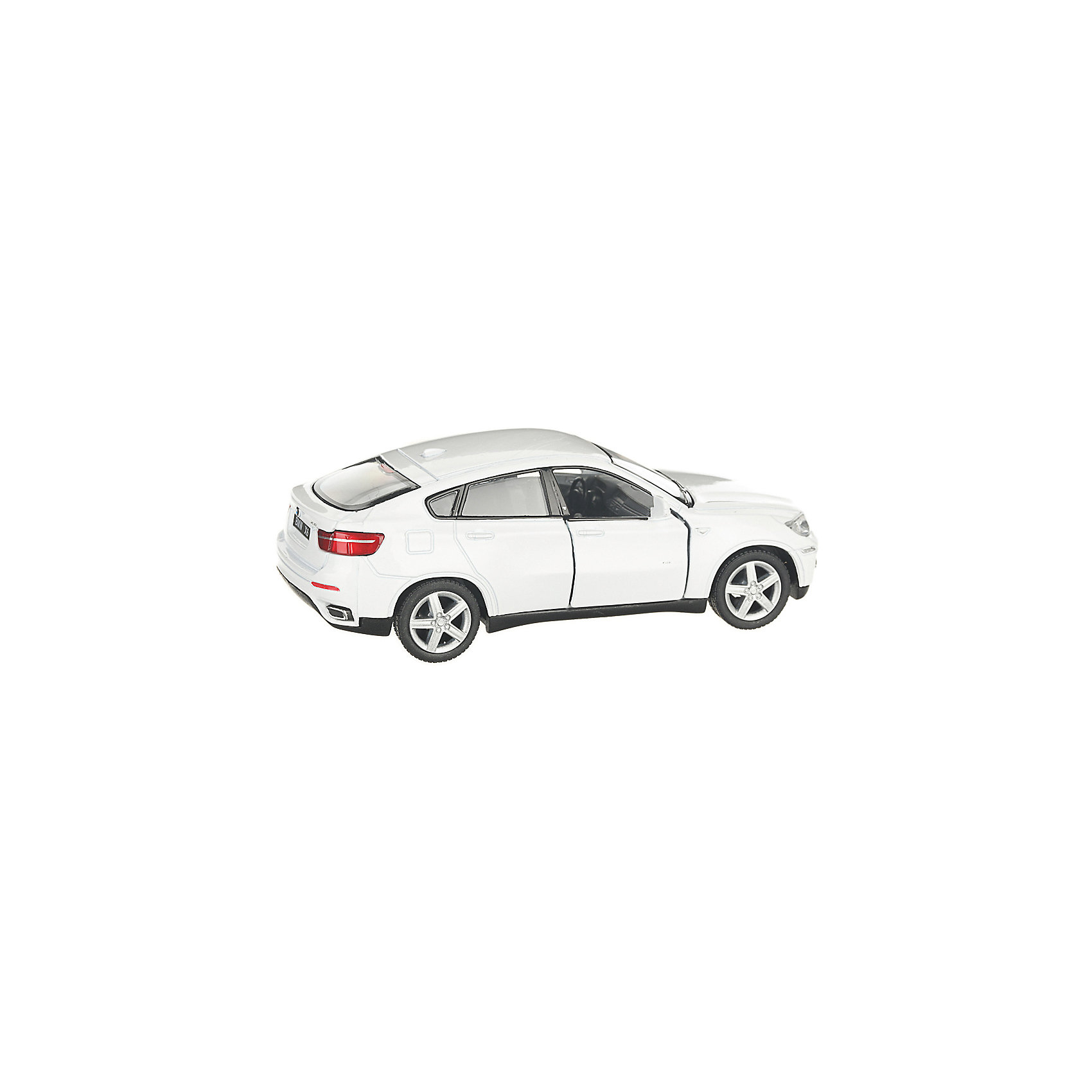 Коллекционная машинка BMW X6, белая Serinity Toys 13233249