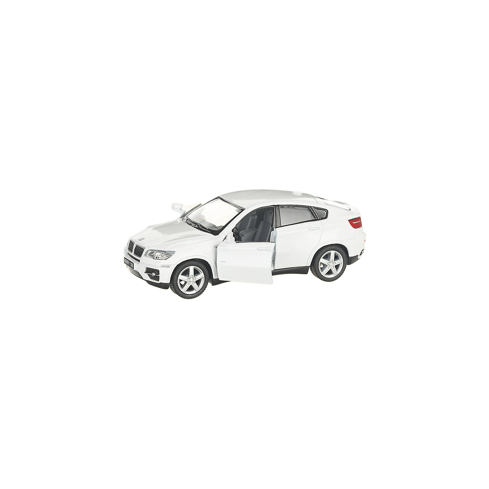 Коллекционная машинка BMW X6, белая Serinity Toys 13233249