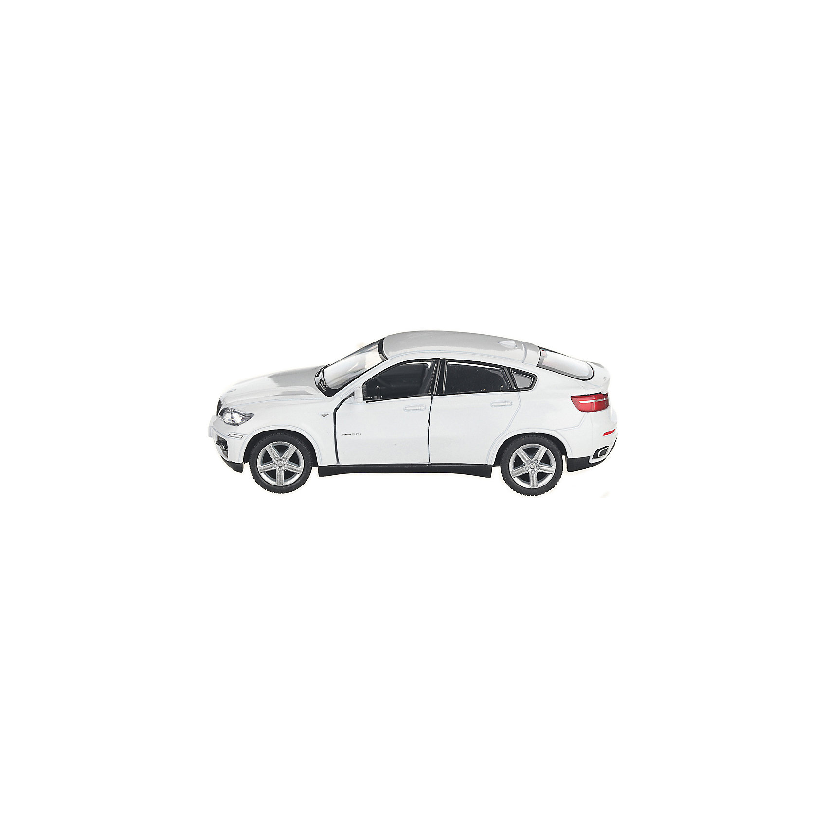 Коллекционная машинка BMW X6, белая Serinity Toys 13233249