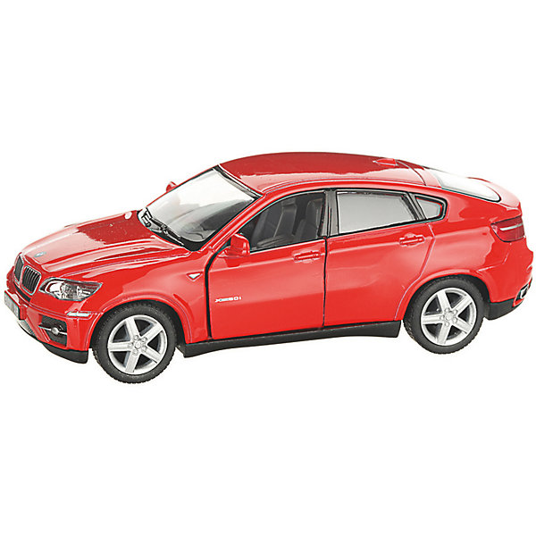 

Металлическая машинка Serinity Toys BMW X6, красная