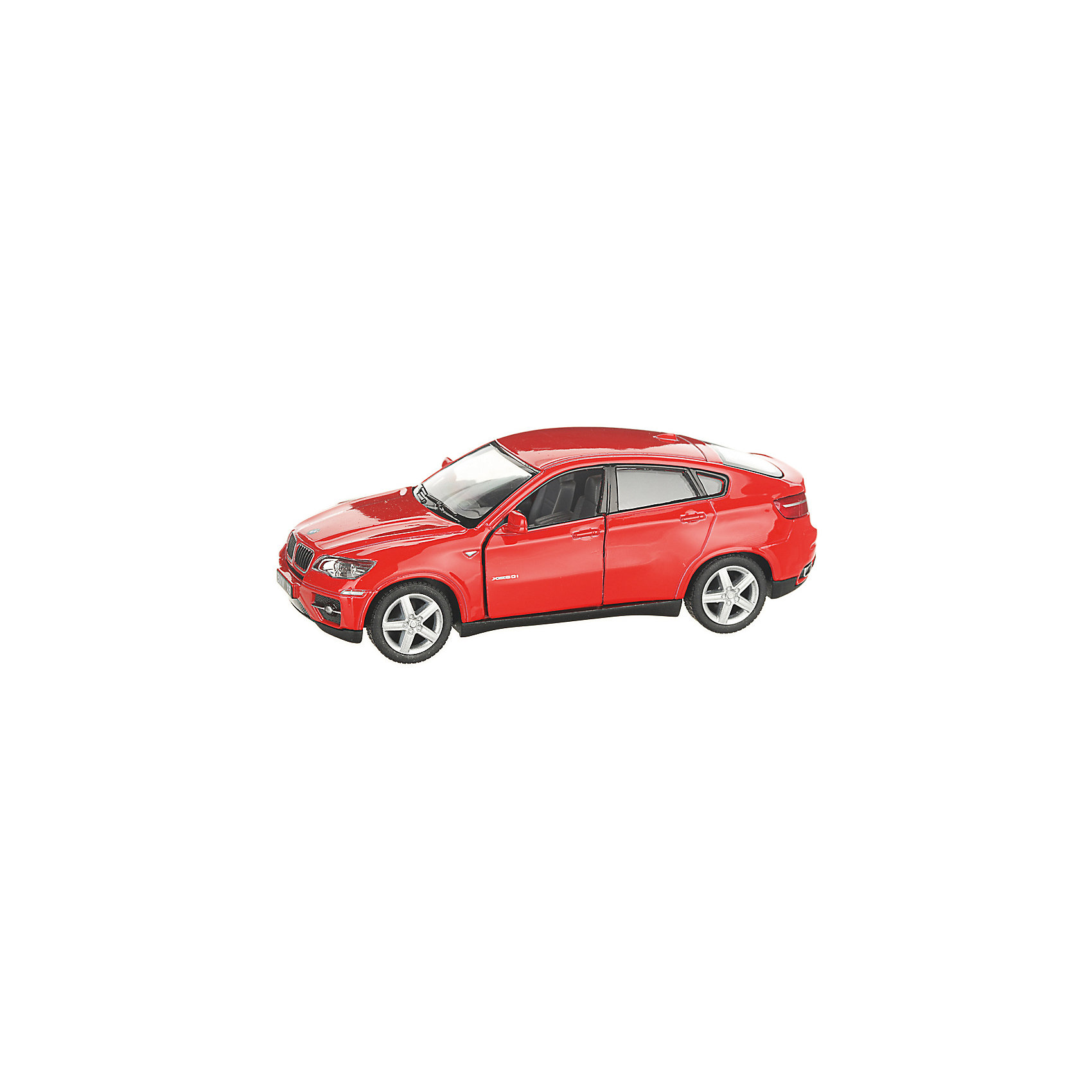 Коллекционная машинка BMW X6, красная Serinity Toys 13233251