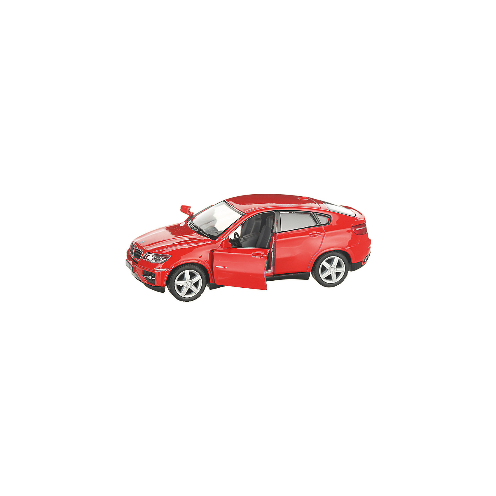 Коллекционная машинка BMW X6, красная Serinity Toys 13233251