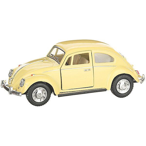 

Коллекционная машинка Serinity Toys 1967 Volkswagen Classical Beetle, жёлтая