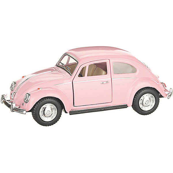 

Коллекционная машинка Serinity Toys 1967 Volkswagen Classical Beetle, розовая