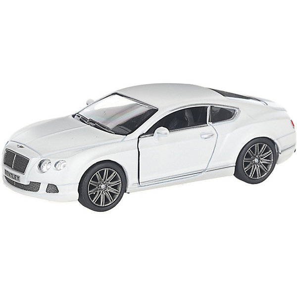 Коллекционная машинка 2012 Bentley Continental GT, белая Serinity Toys 13233275