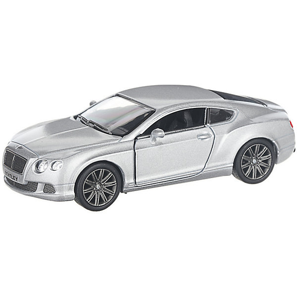 Коллекционная машинка 2012 Bentley Continental GT, серебристая Serinity Toys 13233282