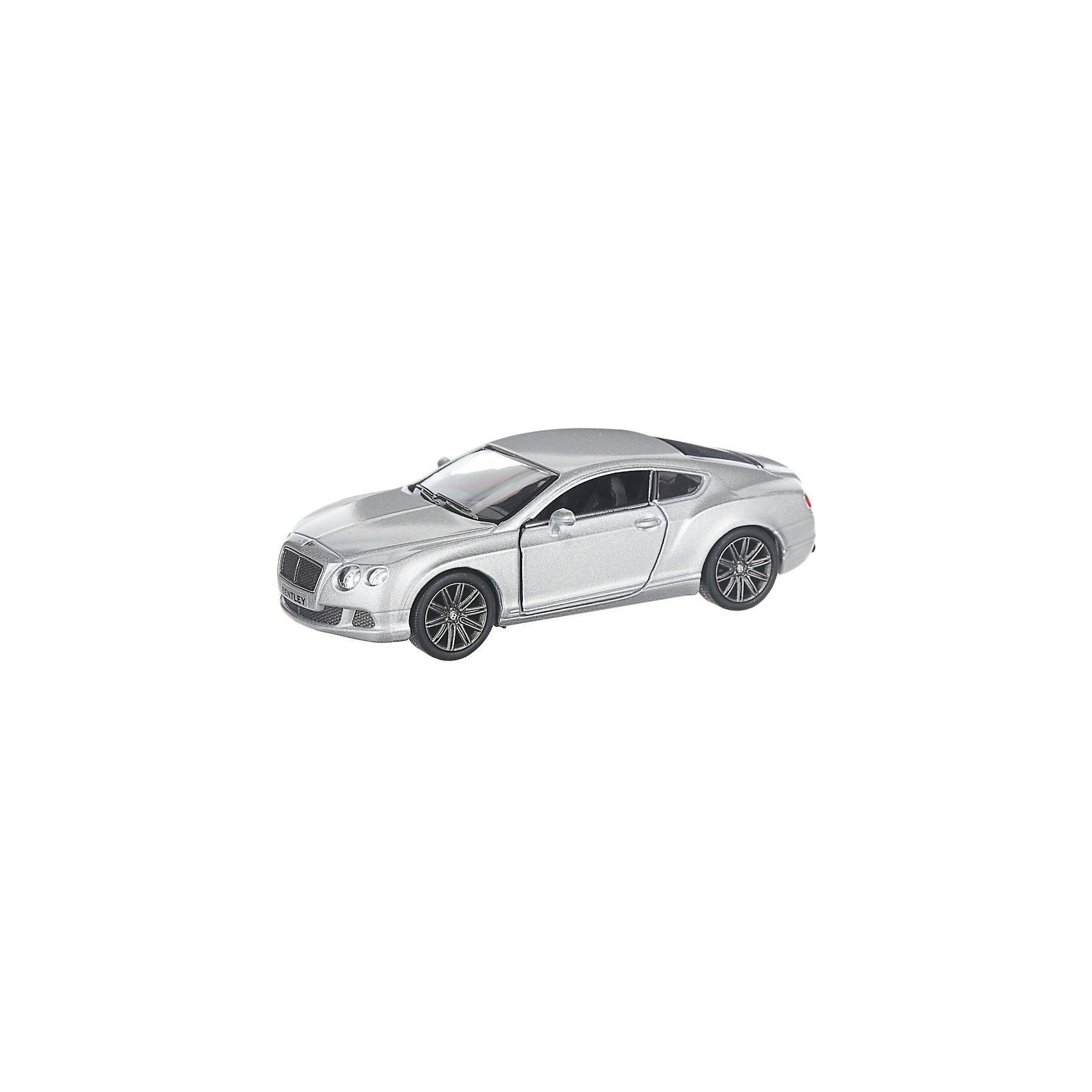 Коллекционная машинка 2012 Bentley Continental GT, серебристая Serinity Toys 13233282