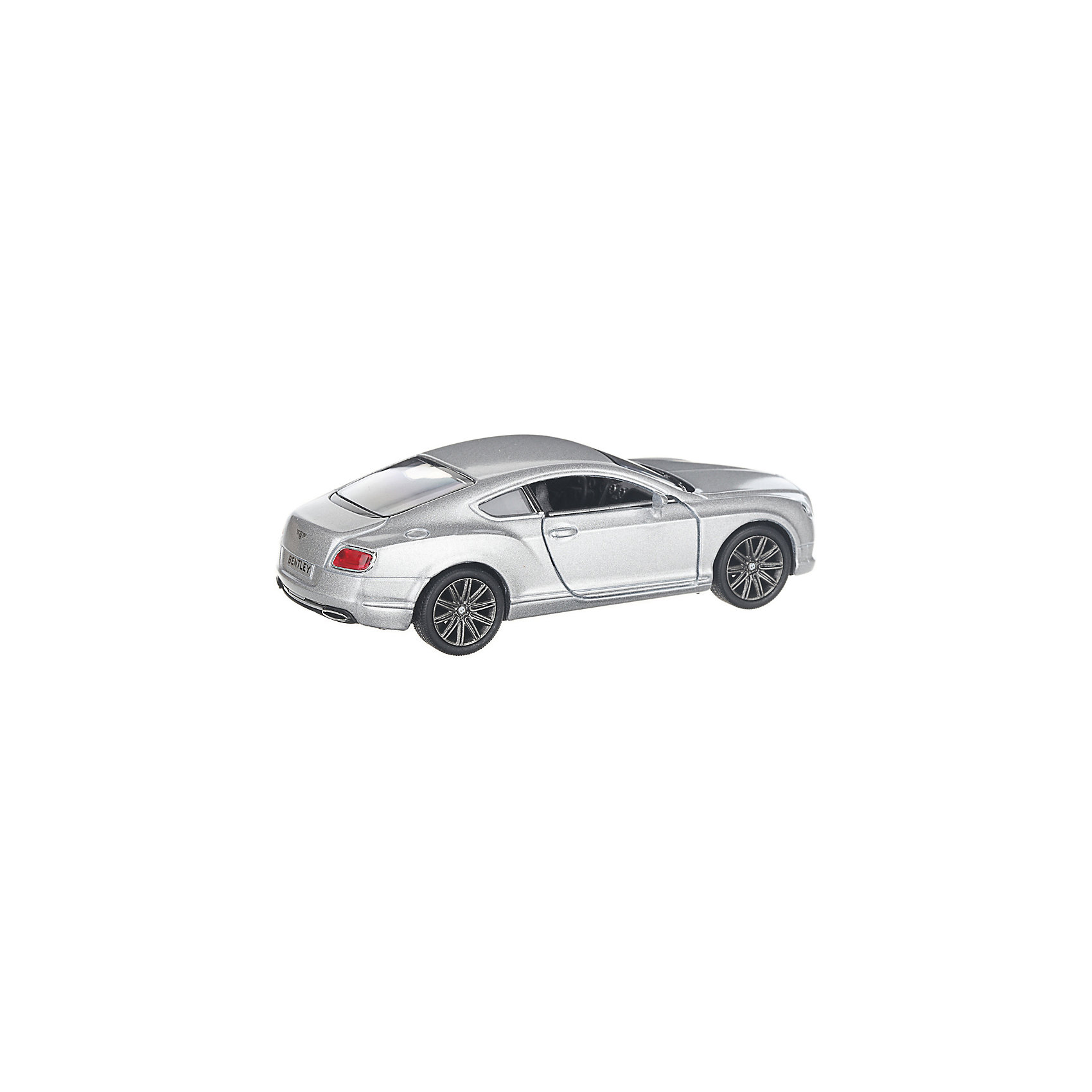 Коллекционная машинка 2012 Bentley Continental GT, серебристая Serinity Toys 13233282