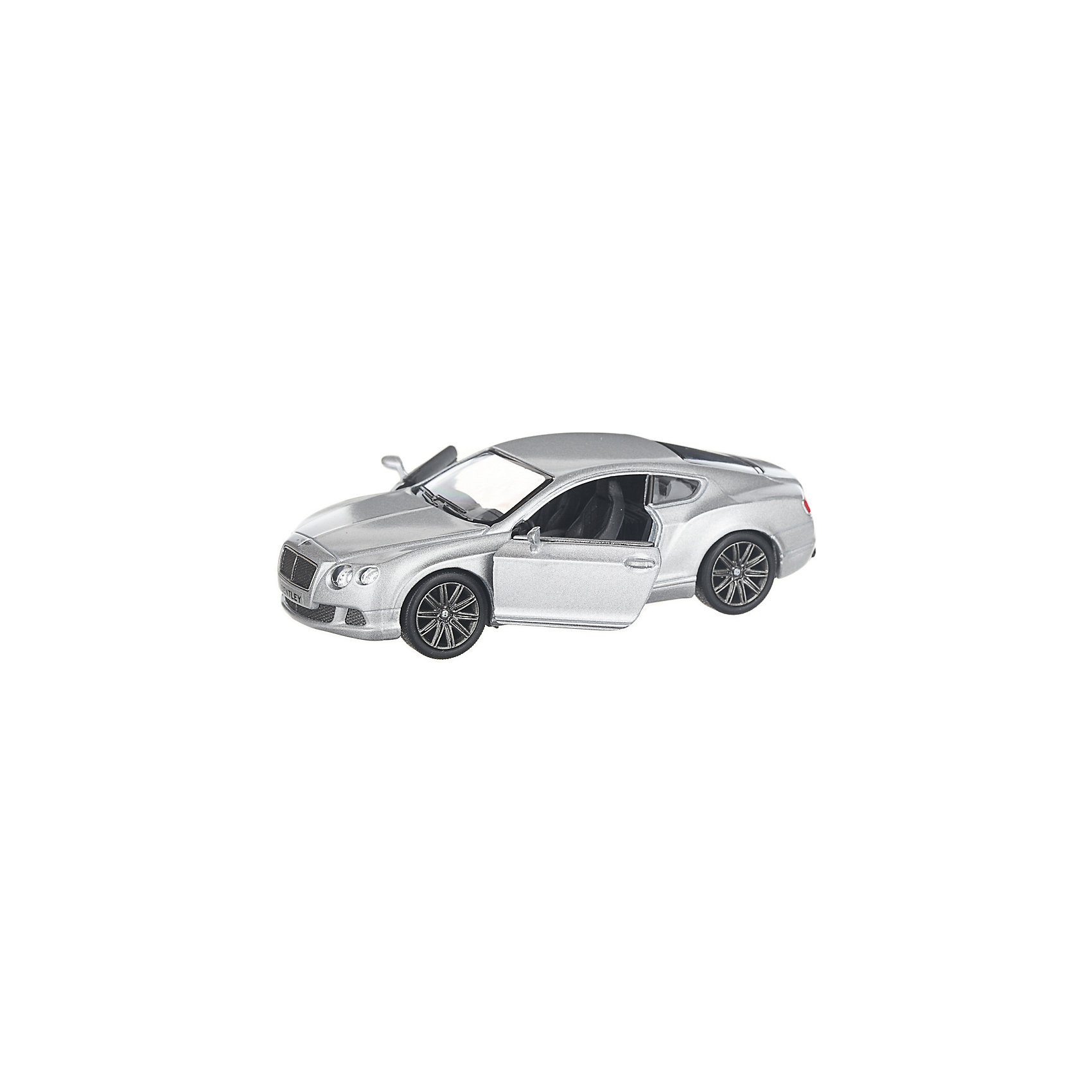 Коллекционная машинка 2012 Bentley Continental GT, серебристая Serinity Toys 13233282