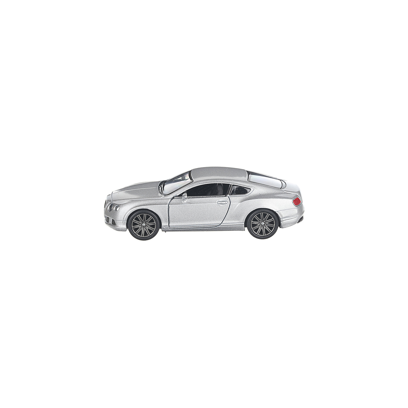 Коллекционная машинка 2012 Bentley Continental GT, серебристая Serinity Toys 13233282