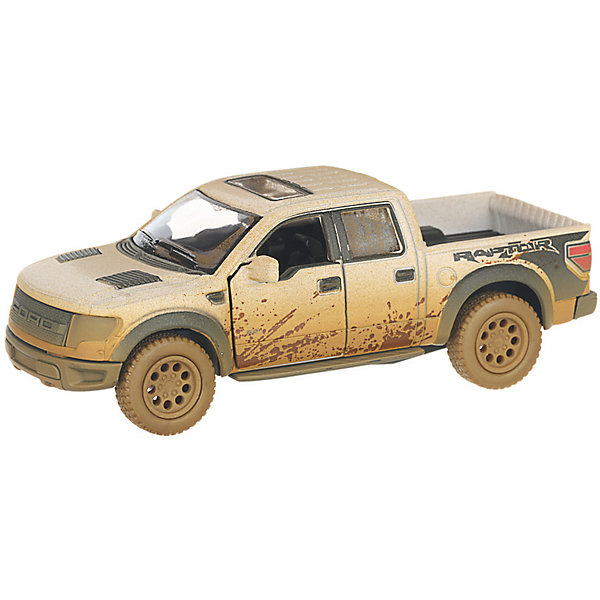 

Коллекционная машинка Serinity Toys 2013 Ford F-150 SVT Raptor грязный, белая