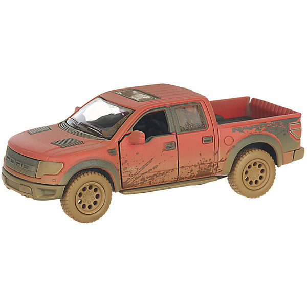 

Коллекционная машинка Serinity Toys 2013 Ford F-150 SVT Raptor грязный, красная