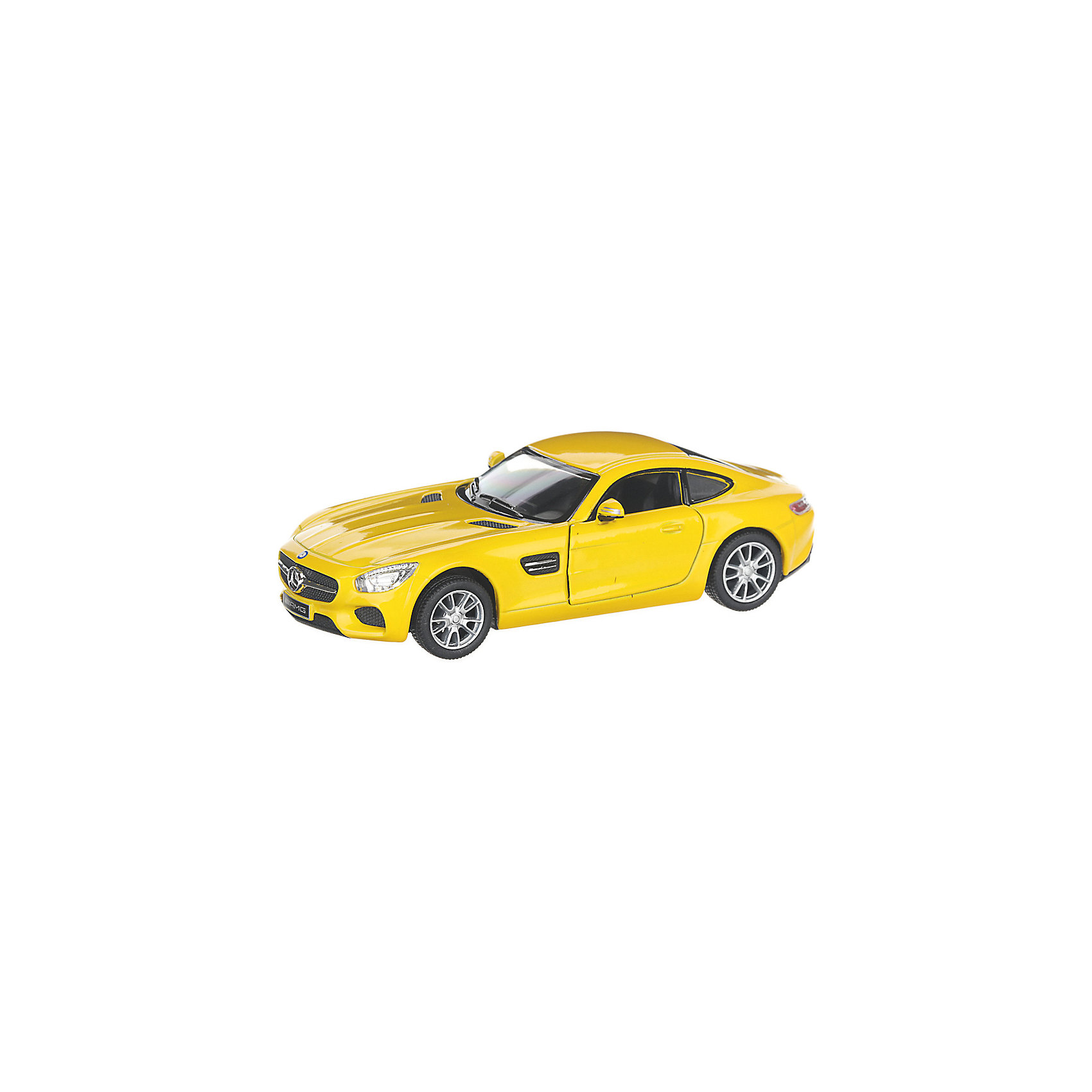 Коллекционная машинка Mercedes-AMG GT, жёлтая Serinity Toys 13233293