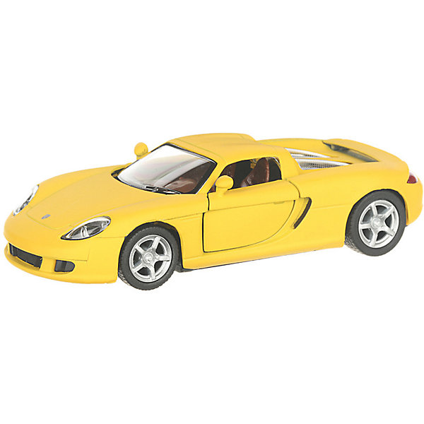 фото Коллекционная машинка Serinity Toys Porsche Cayman S, жёлтая