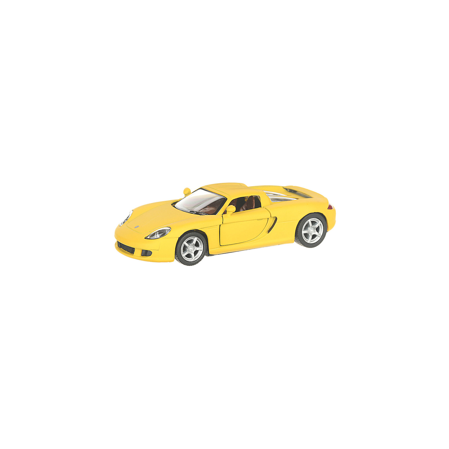 фото Коллекционная машинка Serinity Toys Porsche Cayman S, жёлтая