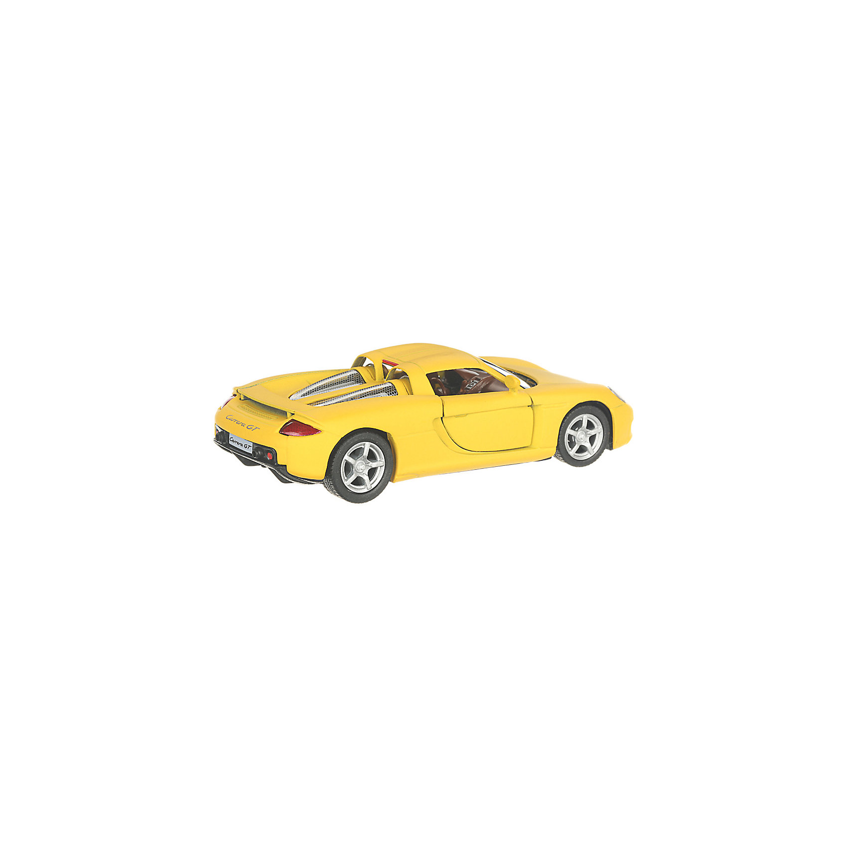 фото Коллекционная машинка Serinity Toys Porsche Cayman S, жёлтая