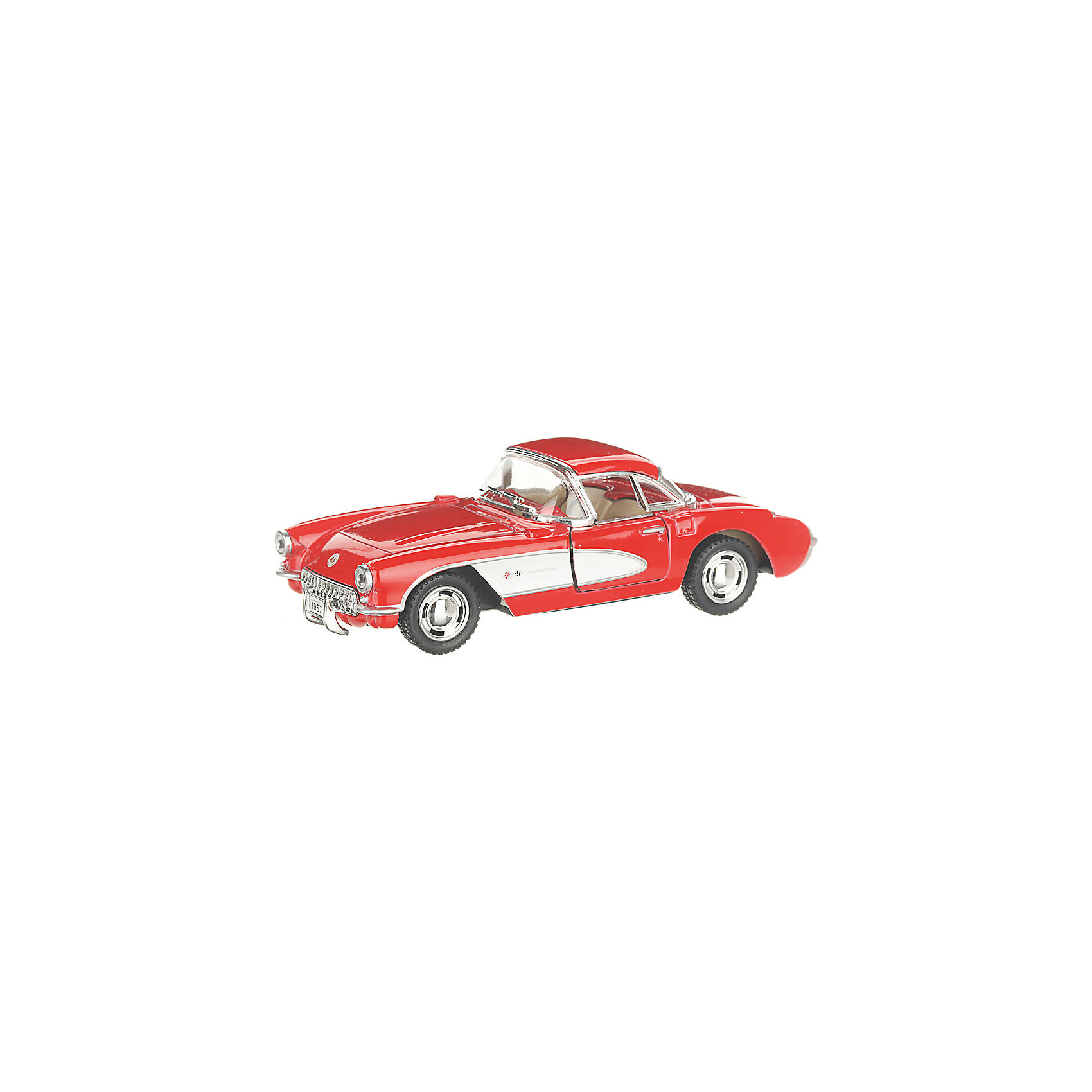 фото Коллекционная машинка serinity toys chevrolet corvette, красная