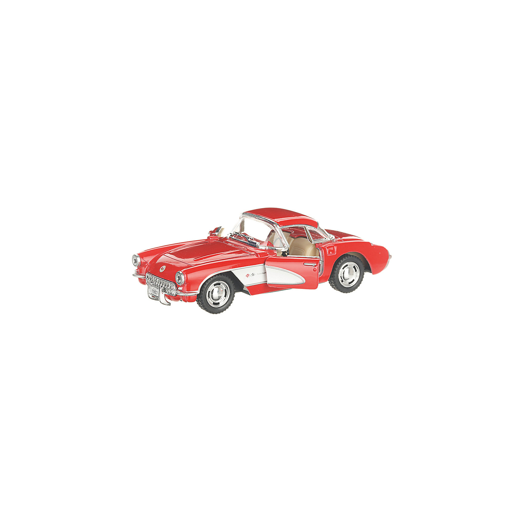 фото Коллекционная машинка serinity toys chevrolet corvette, красная