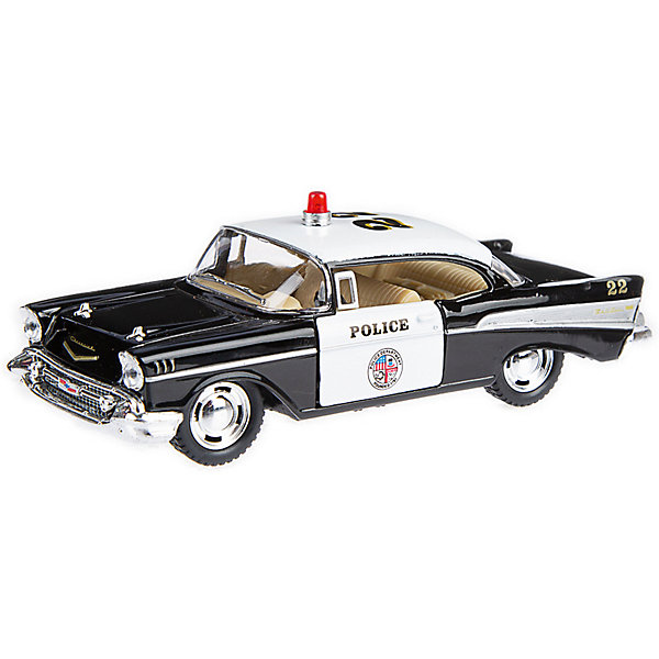 

Коллекционная машинка Serinity Toys Chevrolet Bel Air Полиция, чёрно-белая