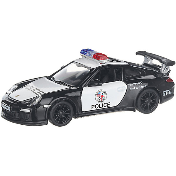 

Коллекционная машинка Serinity Toys 2010 Porsche 911 GT3 RS Полиция, чёрно-белая