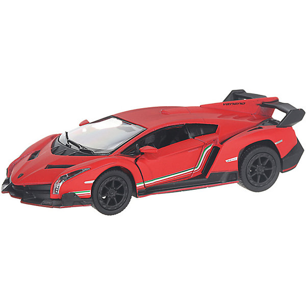 фото Коллекционная машинка serinity toys lamborghini veneno, бордовая