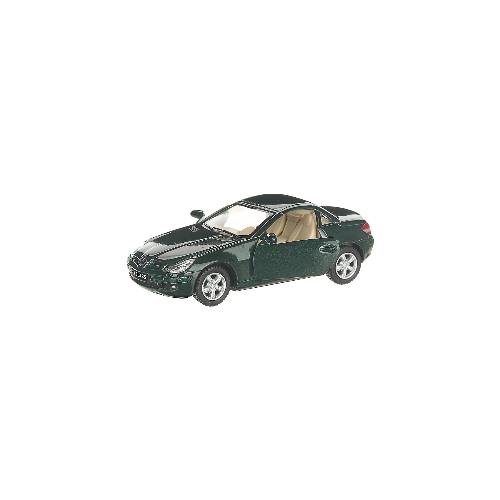 фото Коллекционная машинка serinity toys merсedes-benz slk, зелёная